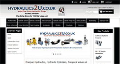 Desktop Screenshot of hydraulics2u.co.uk